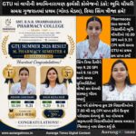 સ્વામિનારાયણ ફાર્મસી કોલેજનો ડંકો: ભૂમિ ચૌધરી સમગ્ર ગુજરાતમાં પ્રથમ (ગોલ્ડ મેડલ), રિચા સિંગ ત્રીજા ક્રમે!