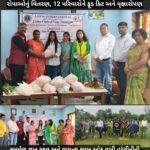 જન્મદિવસની અનોખી ઉજવણી : વાપીમાં 200 કેરીના રોપાઓનું વિતરણ, 12 પરિવારોને ફૂડ કિટ અને વૃક્ષારોપણ