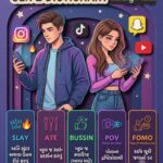 Gen Z Dictionary – Slay, Ate, Bussin, POV અને FOMO નો સાચો અર્થ શું?