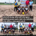 વાપીની શ્રી એલ.જી. હરિયા મલ્ટી પર્પઝ સ્કૂલના ખેલાડીઓનું શાનદાર પ્રદર્શન: SGFI બીચ વોલીબોલમાં બે ટીમ ચેમ્પિયન, રાજ્ય કક્ષાએ પસંદગી