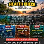 વલસાડની નદીઓનું Health Check – 2026  PART 1 : પાણી સાફ દેખાય છે… તો નદીઓ ખરેખર સાફ છે?